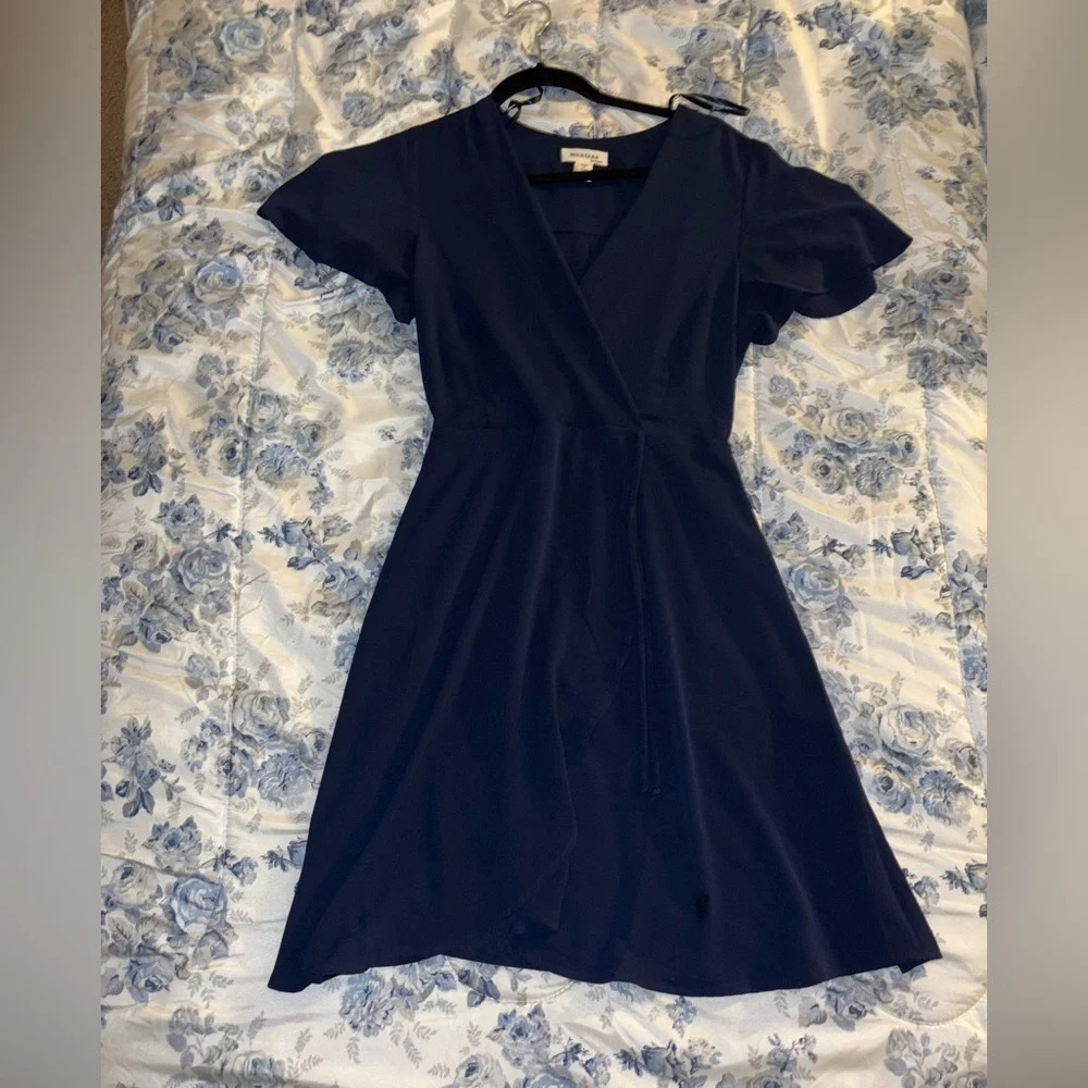 Navy blue dress